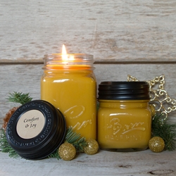 Comfort & Joy Soy Blend Jar Candle 8 oz 