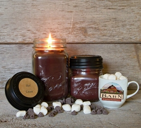 Hot Cocoa Soy Blend Jar Candle 8oz 